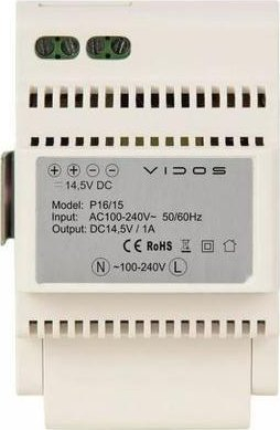 Panel i brendshëm video Vidos M11B X, sistem analog Vidos X, ngjyrë e zezë