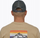 Kapelë trucker Patagonia P-6 Logo Lo Pro, rrjetë poliestër, unisex, gri e errët