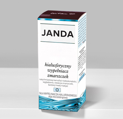 Serum për fytyrë Janda Hyaluspheric Wrinkle Filler, me acid hialuronik, 50 ml, i bardhë