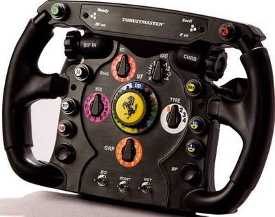 Timon loje Thrustmaster Ferrari F1 Wheel Add-On, për PS4 Xbox One edhe PC, i zi