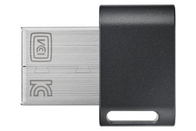 USB Samsung Fit Plus 256GB, USB 3.1 Gen1, e zezë