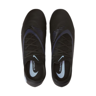 Фудбалски копачки Nike Phantom 6 Low Pro FG, тврд природен терен, црни