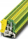 Terminal shinar Phoenix Contact TB 6-PE I Essential, 6mm², për përcjellës mbrojtës, jeshile verdhë