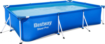 Pishinë Bestway Frame Deluxe 3 në 1, 300x201x66cm, 20.1 kg, 220-240 V