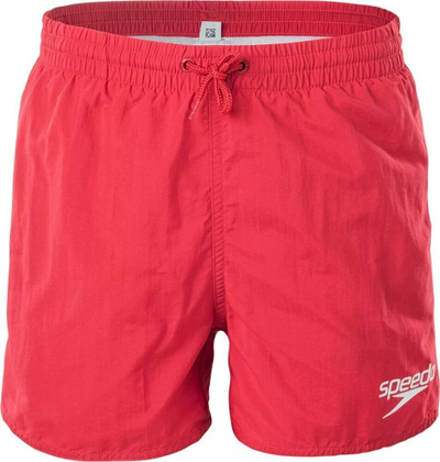 Pantallona uji për kalamoj Speedo Kids Essentials 13, najlon i riciklum, që thahen shpejt, të kuqe