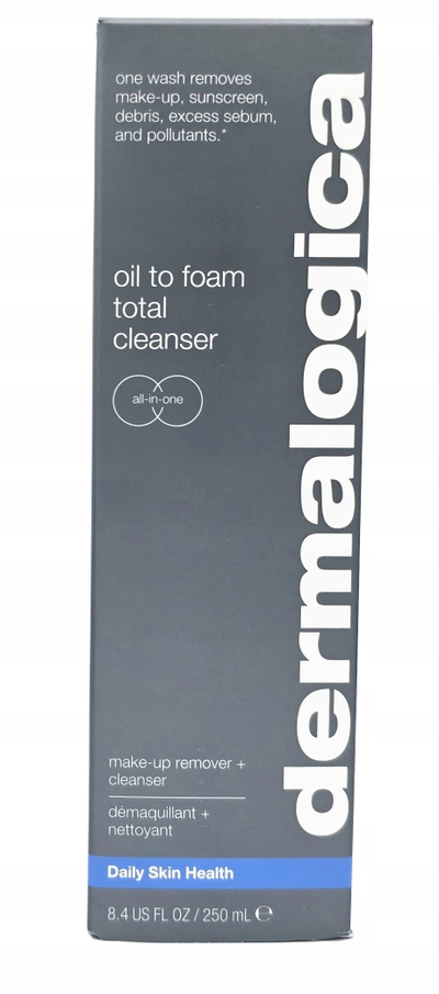 Pочистувач за лице Dermalogica Oil to Foam Total Cleanser, 250ml, за сите типови кожа