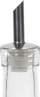 Set shishe për vaj dhe uthull, 2 copë, 0.5L, me mbajtëse inox, argjendtë