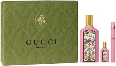 Set Gucci Flora Gorgeous Gardenia Spring Edition Eau de Parfum 100 ml + Eau de Parfum 10 ml + Eau de Parfum 5 ml