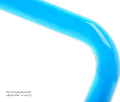 Tub xhami për ftohje me ujë Alphacool HardTube 16/11mm, kënd 90°, transparent
