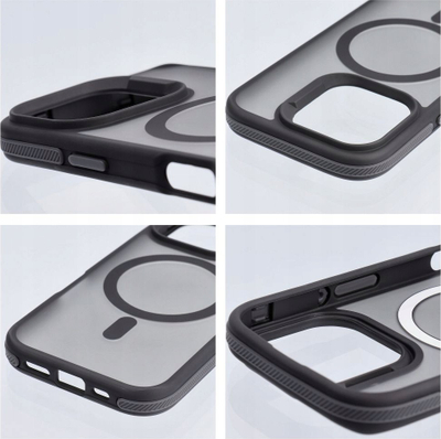 Футрола Neo за iPhone 16 Plus, компатибилна со MagSafe, црна