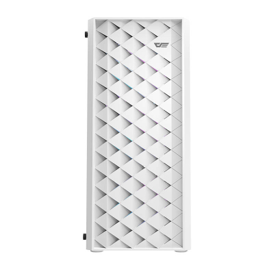 Kasa PC Darkflash DK351, ATX mid tower, xham i temperuar, e bardhë