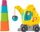 Lodër edukative Fisher Price Happy Crane Stack and Count, me drita dhe tinguj, për 9 36 muajsh, shumëngjyrëshe