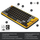 Tastierë Logitech POP Keys (920-010735), e zezë/ verdhë