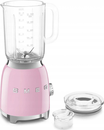 Blender Smeg 50's Style BLF01, 800W, 1.5L, roz