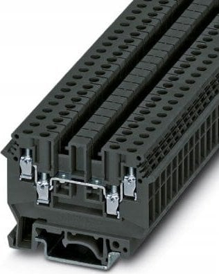 Connector shine Phoenix Contact TB 4-QUATTRO, 4 përçues 4mm², 32A 630V, gri e errët