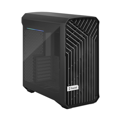Kasë PC Fractal Design Torrent Compact, e zezë