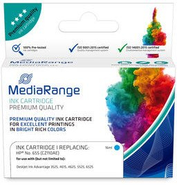 Kartutxh boje Mediarange MRHP655C, për HP CZ110AE, ngjyra cian