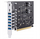 Kartë kontrolli Inateck PCIe USB 3.2 Gen 2, 2x USB C, 6x USB A, 16 Gbps