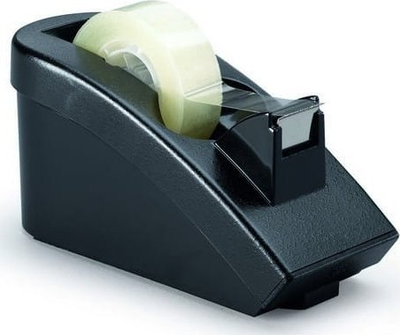 Mbajtës shiriti Durable TAPE DISPENSER TREND, 33m x 19mm, bazë kundër rrëshqitjes, i zi
