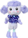 Kukull Barbie Chelsea Cutie Reveal Cozy Cute Tees, kostum poodle, me aksesore, vjollce