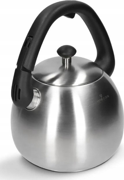 Çajnik Zwieger Visionary, 3L, për të gjitha llojet e sobave, argjend