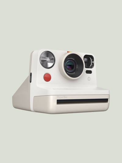 Aparat fotografik instant Polaroid Now Gen 2 i-Type, autofocus, double exposure, i bardhë vintage