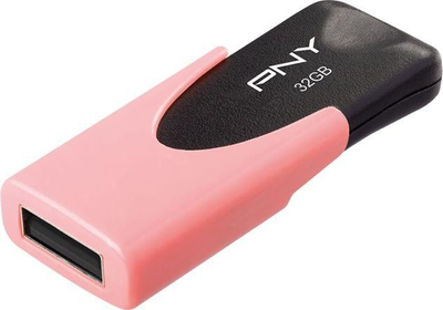 USB PNY Attaché 4, 32GB, USB 2.0, rozë