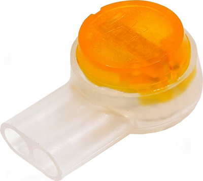 Konektor njëpërçues Corning 3M Scotchlok UY2, set me 100 copë, transparent
