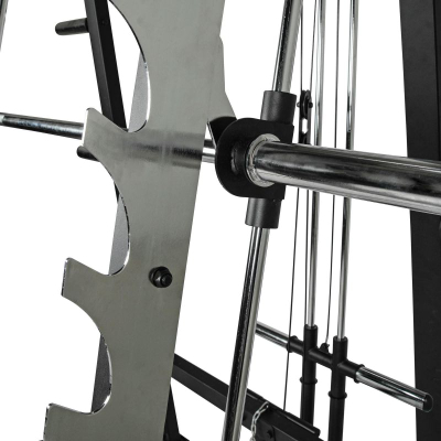 Stacion force VirtuFit SM100 Smith Machine, me kabllo, me lift station, ngjyrë e zezë