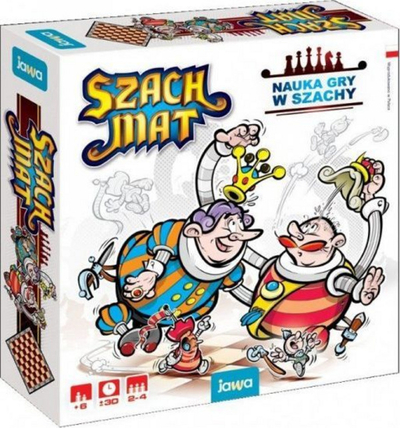 Едукативна игра JAWA Checkmate, шах за деца, разнобојна