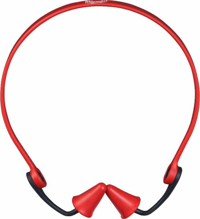 Tapa veshi Milwaukee Banded Ear Plugs, 32 dB, set 1 copë, të kuqe