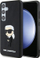 Mbulesë telefoni Karl Lagerfeld Ikonik KLHCS24M3DRKINK, për Samsung Galaxy S24 Plus, gome, e zezë