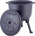 Tenxhere gize Kamille 4802V Coal Pot, 10L, me këmbë, e zezë