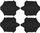 Stikera për maneta freni Lizard Skins DSP Lever Grip, trashësi 0.5mm, set 2 palë, të zinj