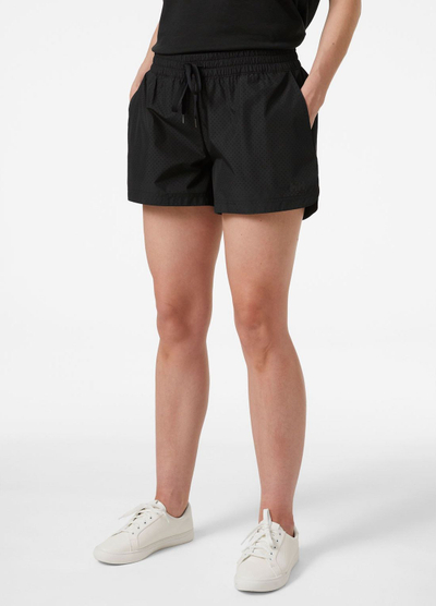 Pantallona të shkurtra për goca Helly Hansen Scape, poliester, me bel me llastik, të zeza