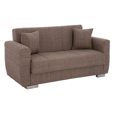 Divan-Shtrat 2 ulëse, 150×84×88 cm HM3241.02, bezhë
