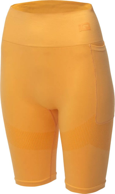 Leggins për gra INGEL BOTTOM 1/2 WMNS, model 1/2 i shkurtër, dizajn seamless, të zeza