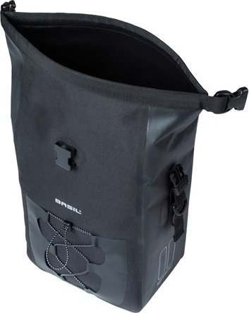 Торба за багаж за велосипед Basil Navigator Waterproof M MIK, 14L, црна