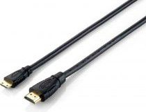 Кабел Equip HDMI Mini - HDMI, 2 м, црн