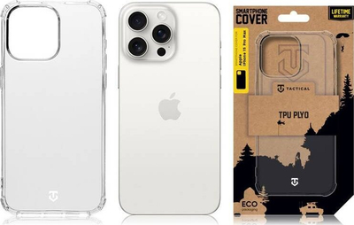 Mbulesë mbrojtëse Tactical TPU PLYO, transparente, për telefon