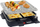 Grill elektrik raclette Techwood TRA-47P, 600W, me pllakë guri, i zi