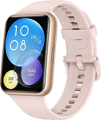 Ora e zgjuar Huawei Watch Fit 2 Sakura Pink, 1.74" AMOLED, GPS, rozë