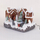 Fshat Krishtlindjesh Feeric Christmas Place Gourmande, i ndriçuar, i animuar, me muzikë, shumëngjyrësh