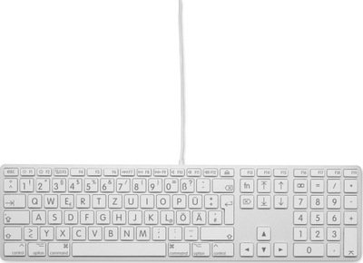 Tastierë LMP USB Keyboard with Large Characters, 110 taste, me kabllo USB, argjendtë