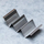 Mbajtëse për tacos Kinghoff KH1804, çelik inox, 2 ose 3 porcione, argjend