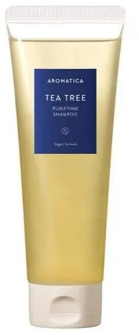 Шампон за коса Aromatica Tea Tree Purifying, за мрсна коса, за длабинско миење, 180ml