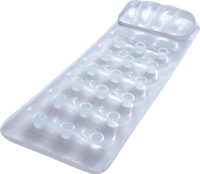 Dyshek i Notit Inflatable Bestway, ngjyra: argjend (poshtë), transparent (sipër)