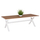 Tavolinë drejtkëndore Tawnee 219,5×89,5×73 Hcm (HM6039.02), bardhë