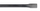 Daltë SDS Max Hitachi Flat Chisel, 25mm, 280mm, e zezë