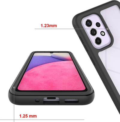 Mbështjellëse Tech - Protect DEFENSE360 për Galaxy A33 5G, e zezë